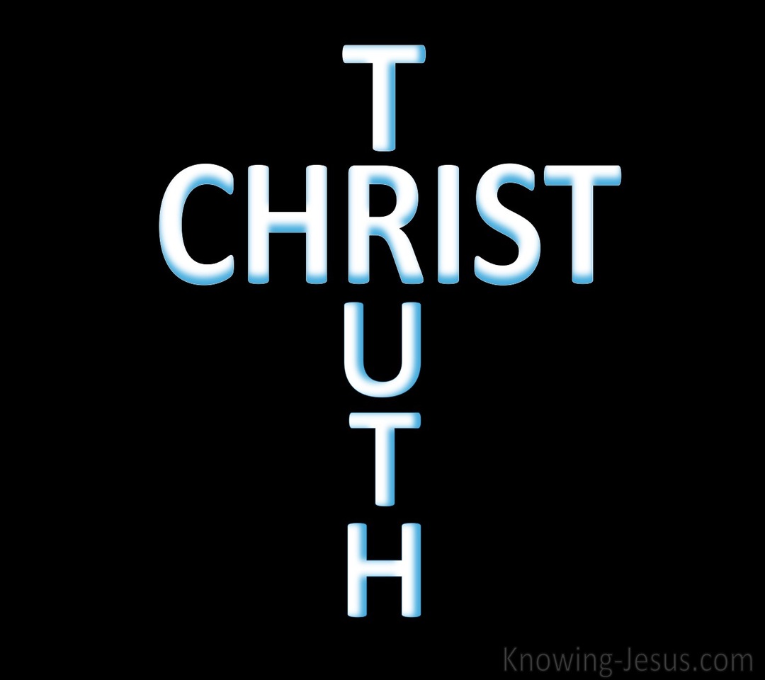 JESUS - Is The Truth (white)